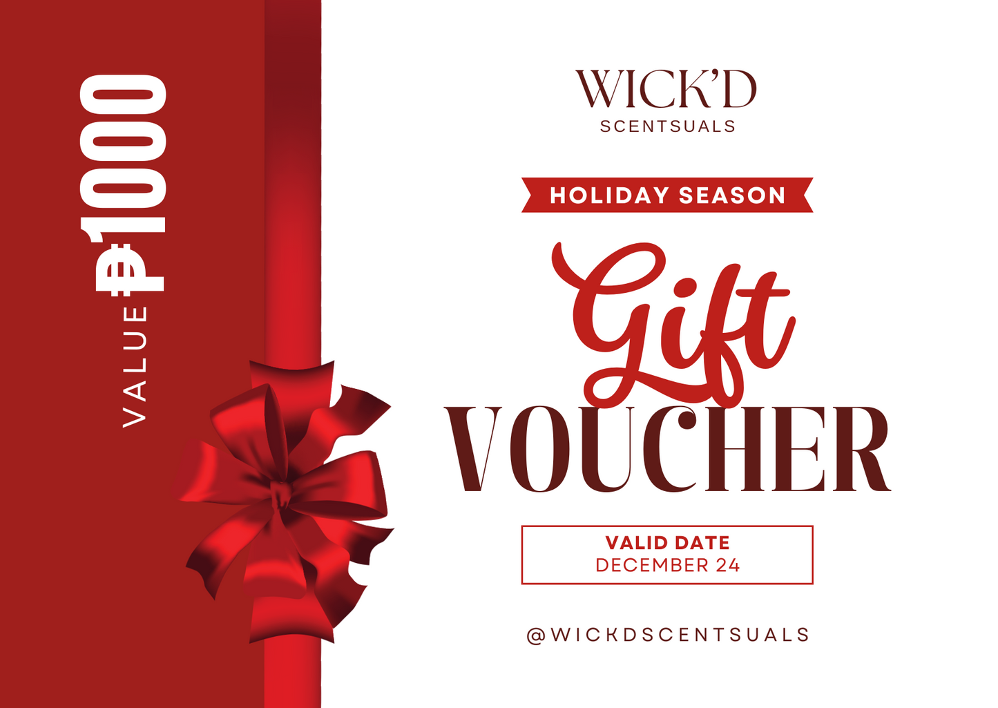 Wick'd Scentsuals Candle Co. Gift Card - Wick'd Scentuals Candle Co.