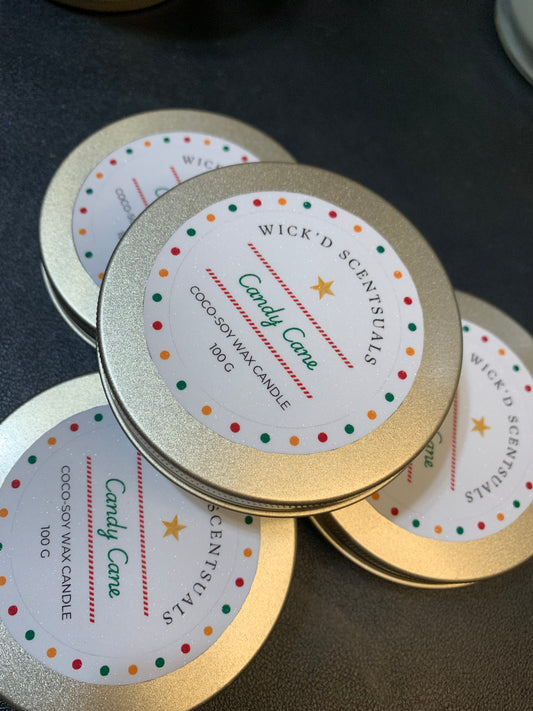 Candy Cane - Wick'd Scentuals Candle Co.