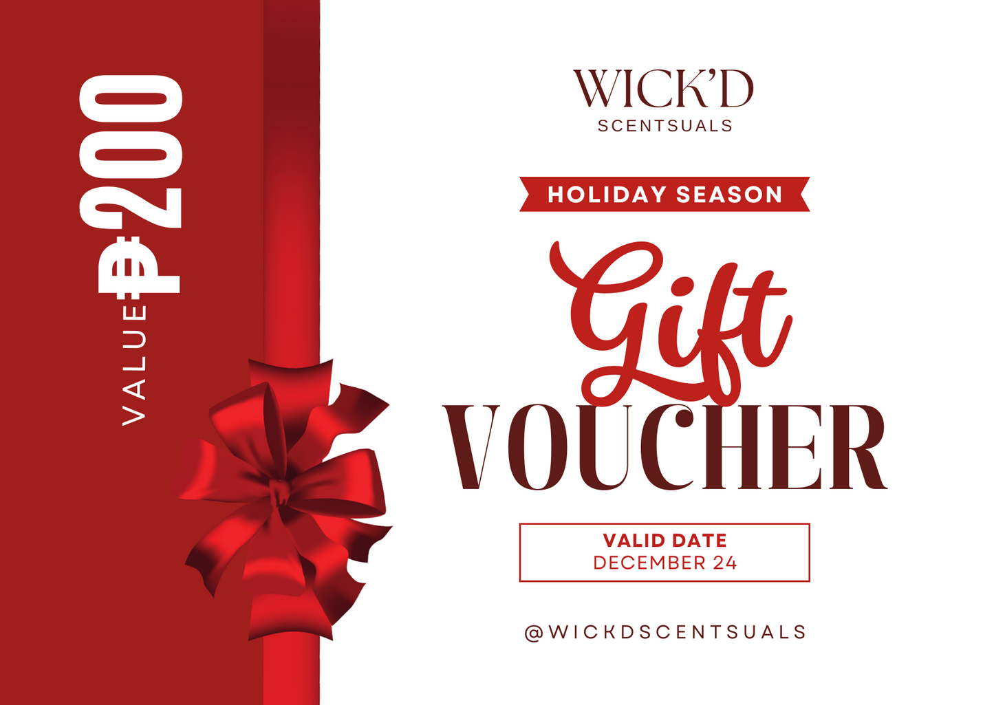 Wick'd Scentsuals Candle Co. Gift Card - Wick'd Scentuals Candle Co.