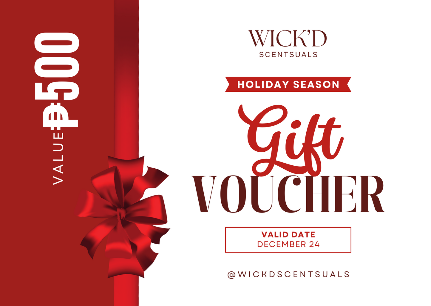 Wick'd Scentsuals Candle Co. Gift Card - Wick'd Scentuals Candle Co.