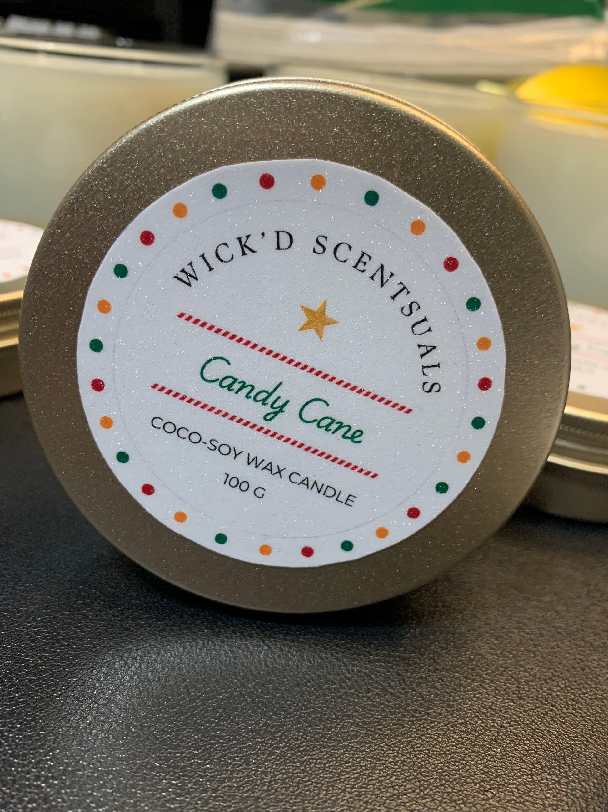Candy Cane - Wick'd Scentuals Candle Co.