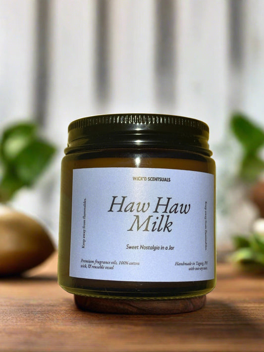 Haw Haw Milk in 100 G Amber Jar